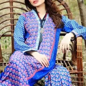 Blue-Rajasthani-Salwar-Suit